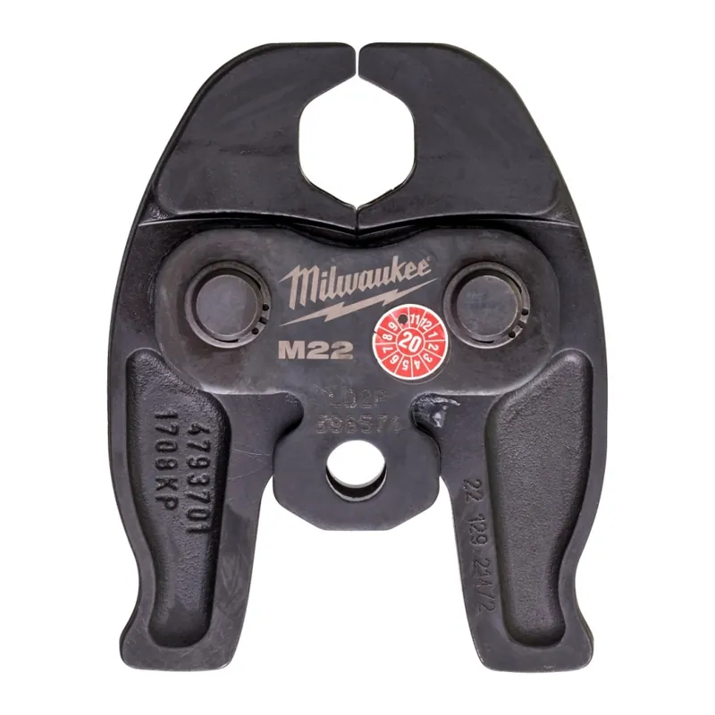 Milwaukee Accessoires 4932430249 Mâchoire Sertisseuse Jaw J12 - M22