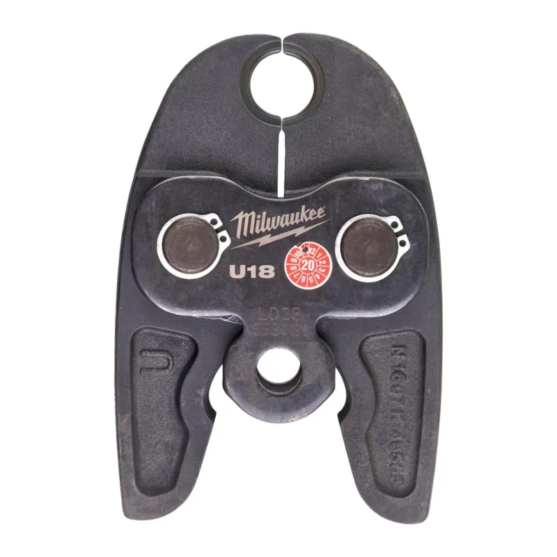 Milwaukee Accessoires 4932430296 Mâchoire Sertisseuse Jaw J18 - U18 - 1 pc
