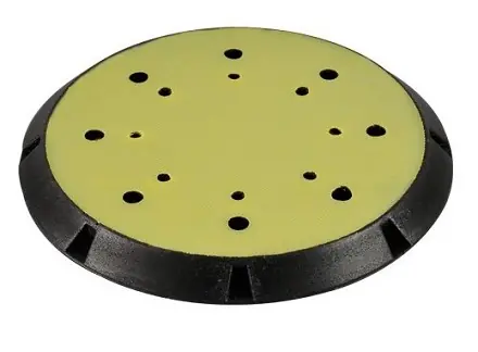 Rupes Accessoires RU-912.279 Patin de soutien Velcro 200mm dur pour EK200A-TA562AN