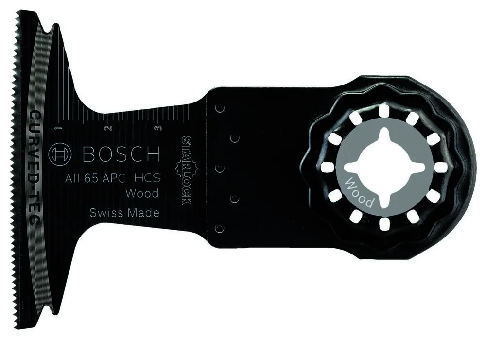 Bosch Bleu Accessoires 2608662357 AII 65 APC HCS lame de scie plongeante SL Wood 65 mm 1 pièce