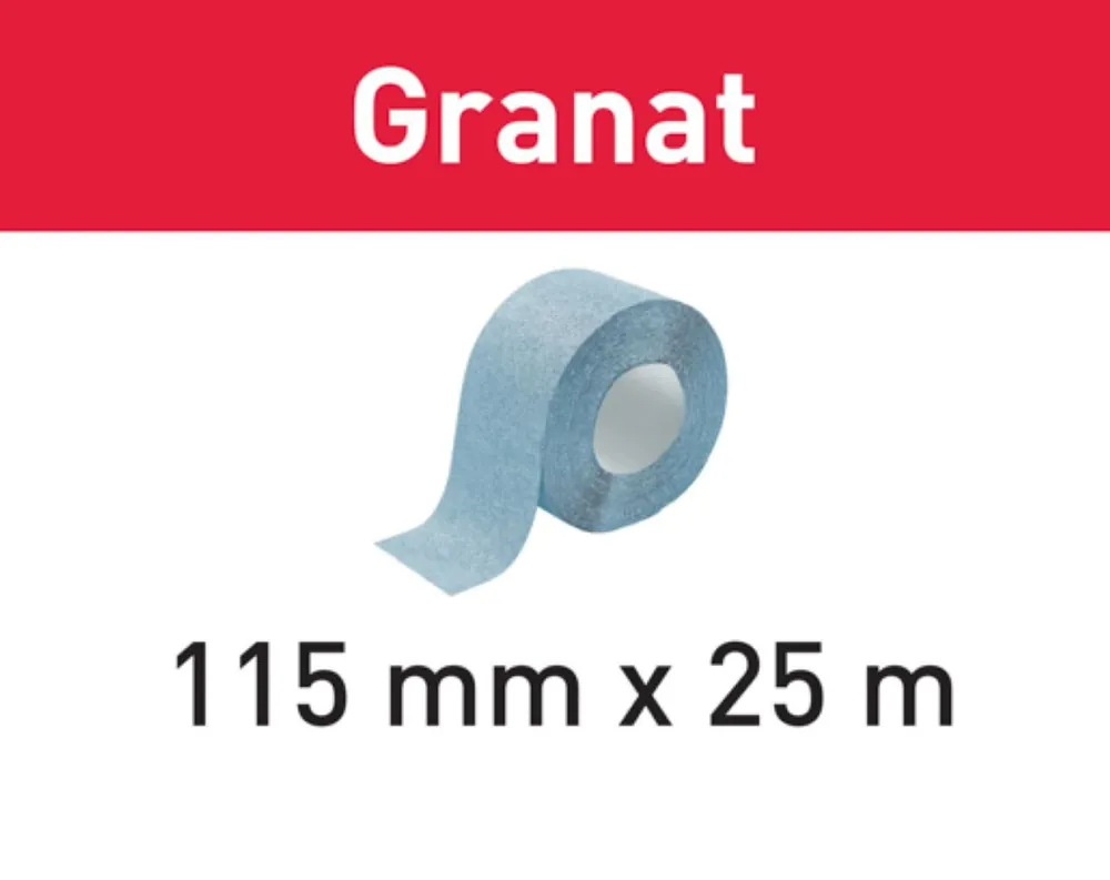 Festool Accessoires 201110 Abrasifs en rouleau 115x25m P220 GR Granat