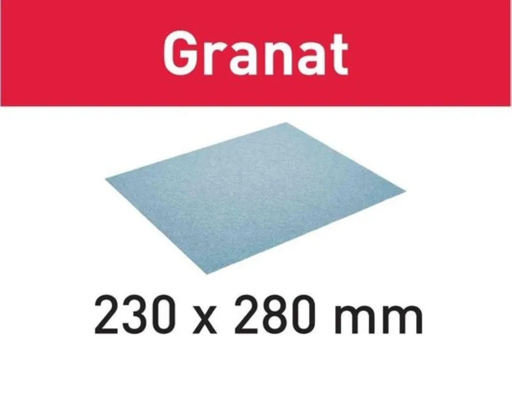 Festool Accessoires 201262 Abrasif 230x280 P180 GR/10 Granat