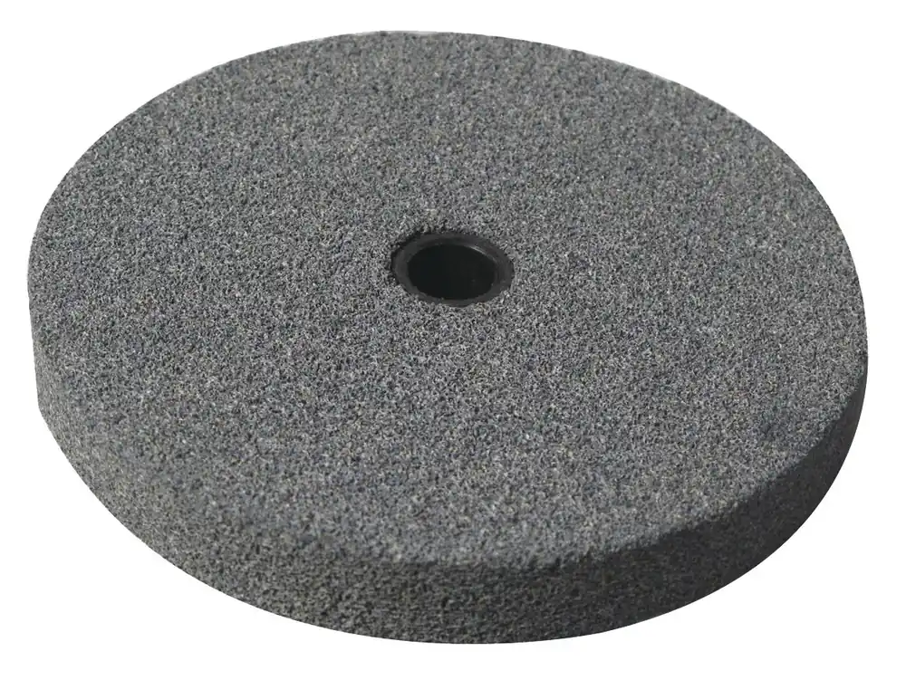 Optimum 743107153 Pierre de meulage grise 150 mm pour meuleuse d‘établi (sèche) K 60