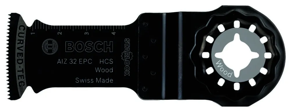 Bosch Bleu Accessoires 2608661626 AIZ 32 EC HCS lame de scie Bois SL 32 mm 5 pièces