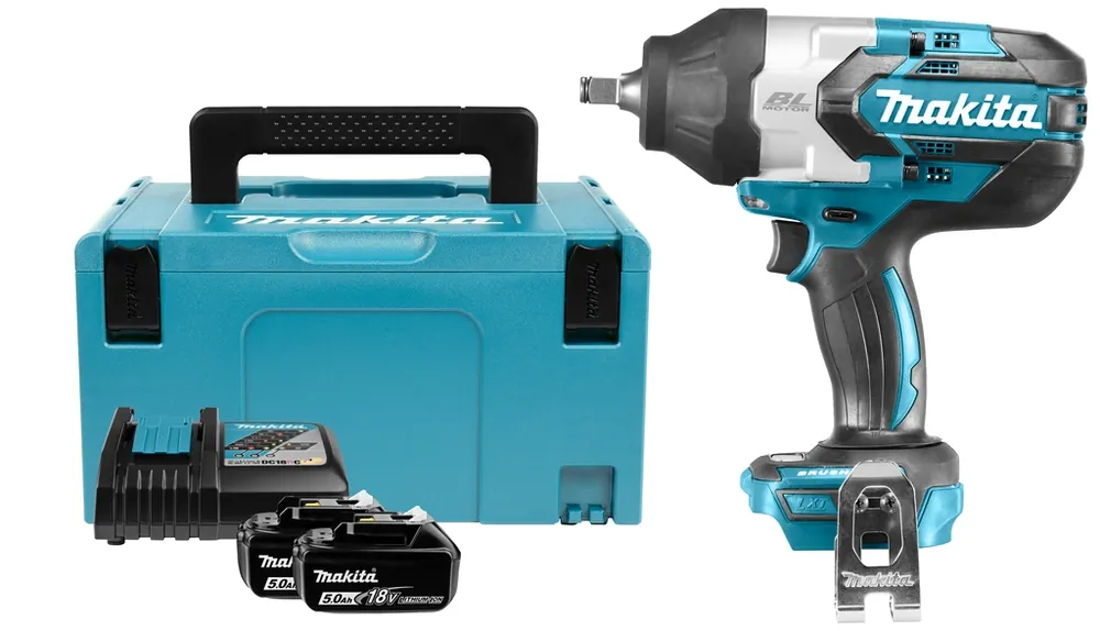 Makita DTW1002RTJ Boulonneuse à chocs 18V Li-Ion 1000 Nm