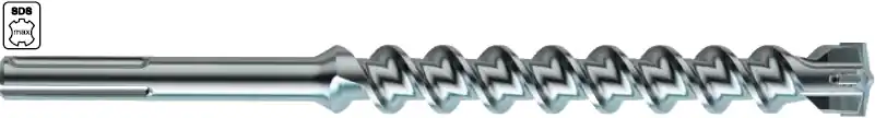 HIKOKI Accessoires 754317 Marteau perforateur SDS-Max HM 4-cutter 24x320 mm