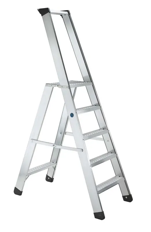 Zarges 40493 Z500 Seventec RC Escalier avec plateforme simple face 3 marches incl. plateforme