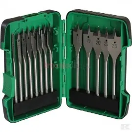 HIKOKI Accessoires 781795 Jeu de forets rapides à queue hexagonale 1/4" 13 pièces