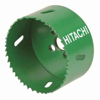 HIKOKI Accessoires 752162 Scie cloche de 210 mm de diamètre, 38 mm de hauteur, BI-Métal