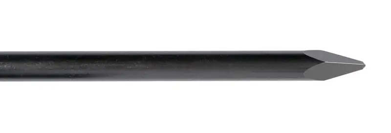 HIKOKI Accessoires 751501 Ciseau à pointe Hex. 17mm 450mm