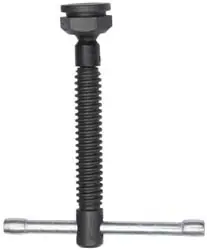 Bessey Accessoires 3100400 Broche + plaque de pression pour les pinces STB, Saillie 175 mm