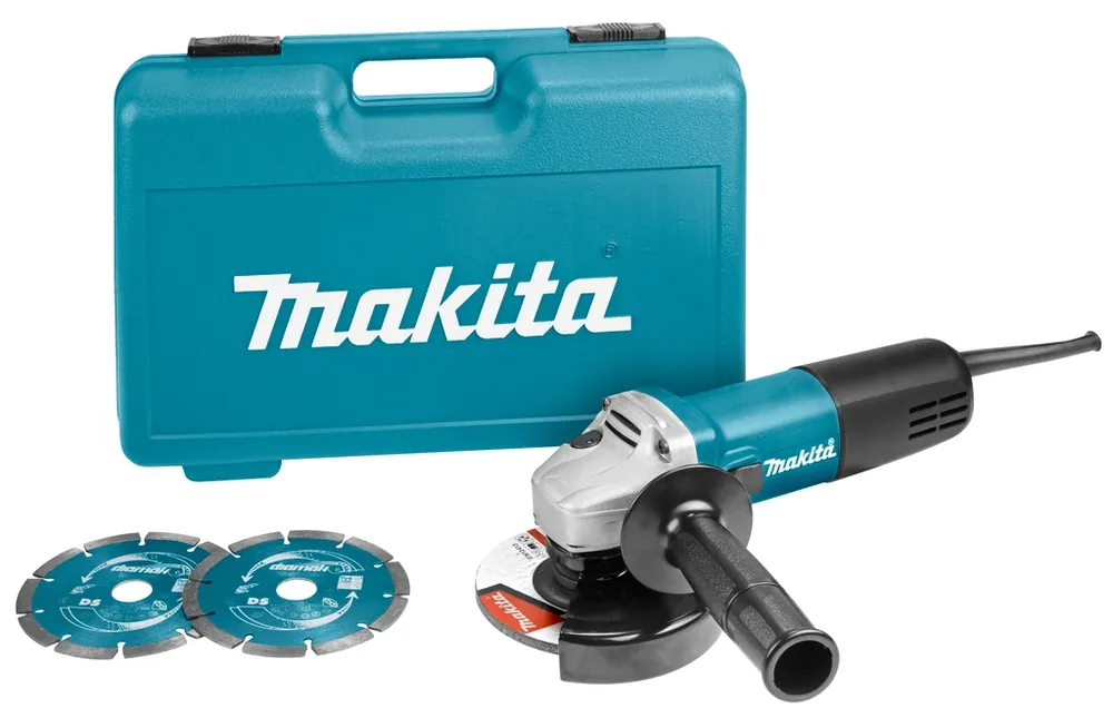 Makita 9558HNRGK2 Meuleuse Ø 125 mm 840W ( kit d‘accessoires)