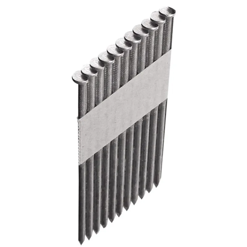 HIKOKI Accessoires 753631 Clous D-Cup Ringed Blanc 2.8 X 50mm 34° 3000 pcs