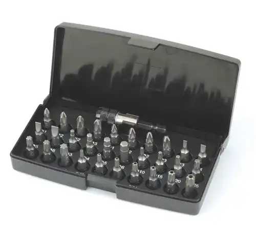 HIKOKI Accessoires 753000 Jeu d‘embouts 31 pièces 1/4" Longueur 25 mm
