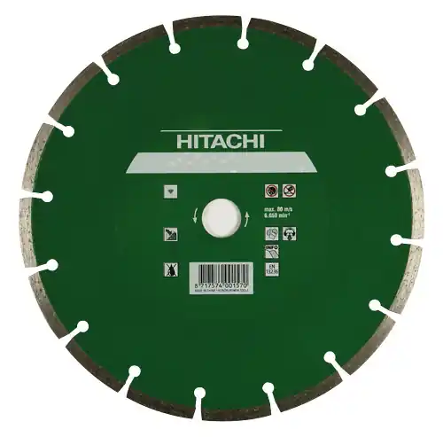 HIKOKI Accessoires 752804 Lame de scie diamantée 180 x 22,2 x 7mm Type universel