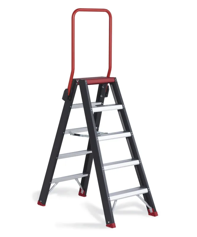 Altrex 192607 TDO 7 Taurus Stairs double ascendable 2x7 steps coated !