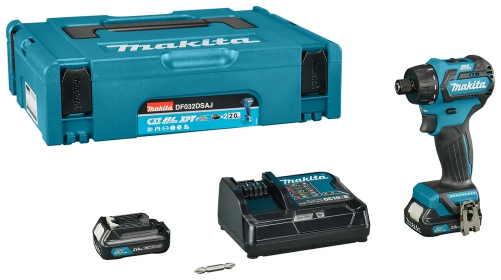 Makita DF032DSAJ Perceuse visseuse 10,8V Li-Ion 2 Ah CXT