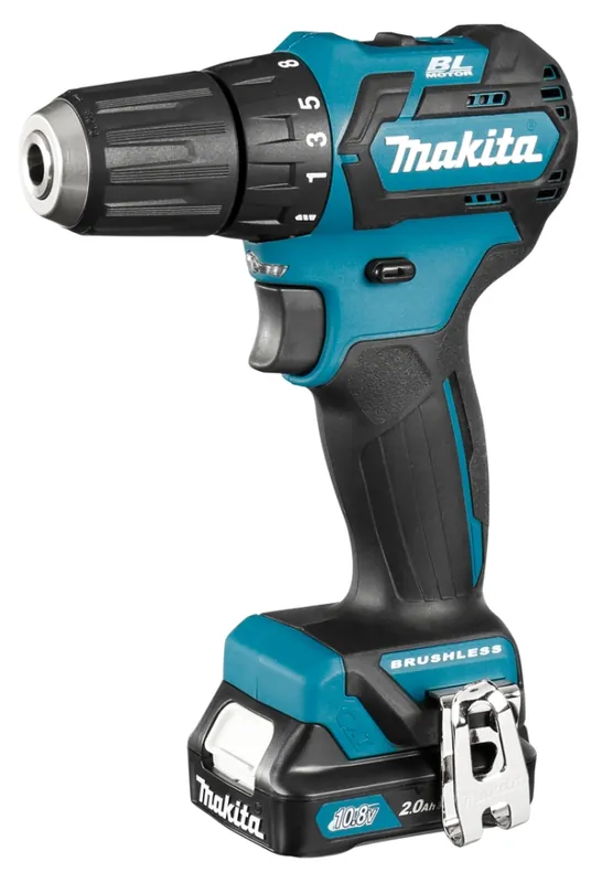 Makita DF332DSAJ Perceuse visseuse 10,8V Li-Ion 4 Ah CXT Ø 10 mm avec coffret M-Box