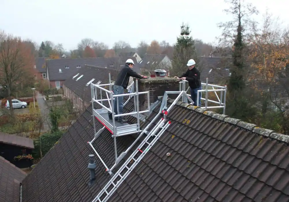 Altrex C500906 Echafaudage de cheminée 0,75 x 2,45 mtr Double
