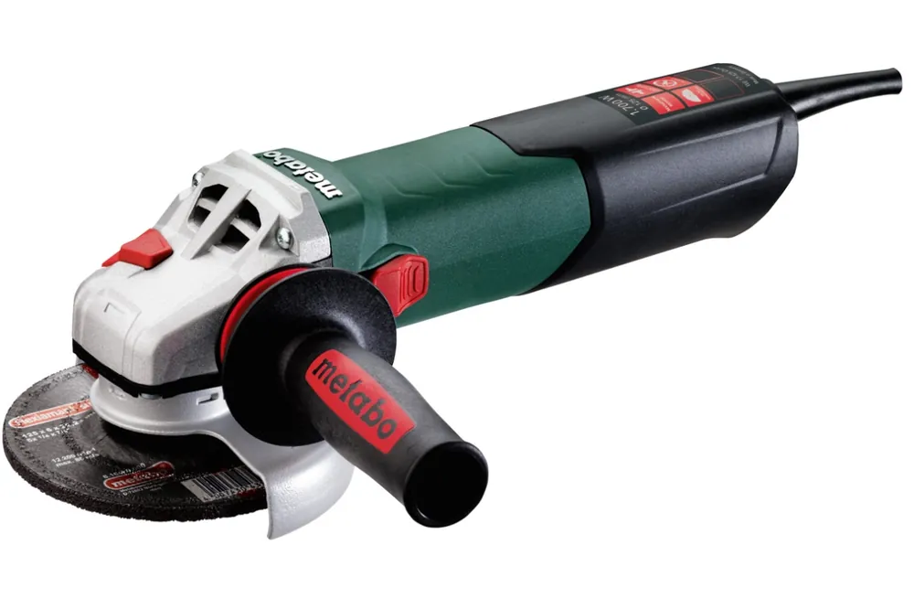 Metabo 600515000 WE17-125 Quick Meuleuses d’angle classe compacte
