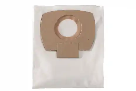 Metabo Accessoires 630296000 Sac filtrant non tissé - 25/30 L, ASA 25/30 L PC/ INOX 5 pièces