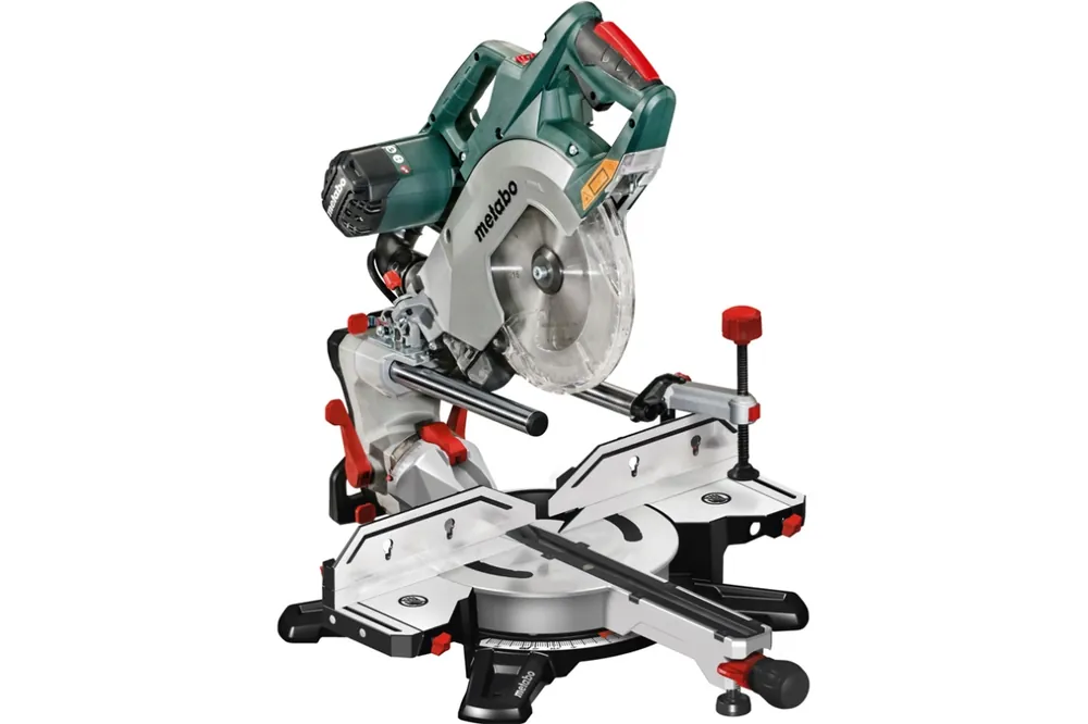 Metabo 611216000 KGSV 72 XACT scie à onglets coulissante avec barre de traction
