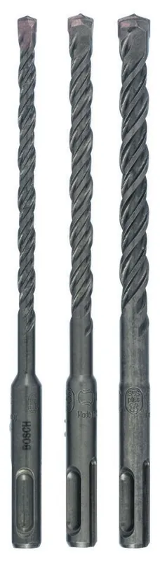 Bosch Bleu Accessoires 1617000117 3-pièces Forets SDS-plus-5 pour perforateur
