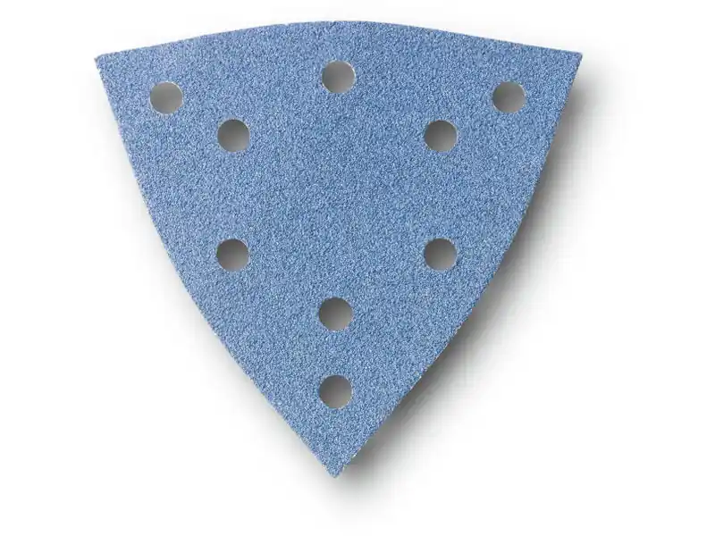 Fein Accessoires 63717300010 Papier abrasif 3-HK 130mm K80ZK pour Fein FMM Multimaster 12 pièces