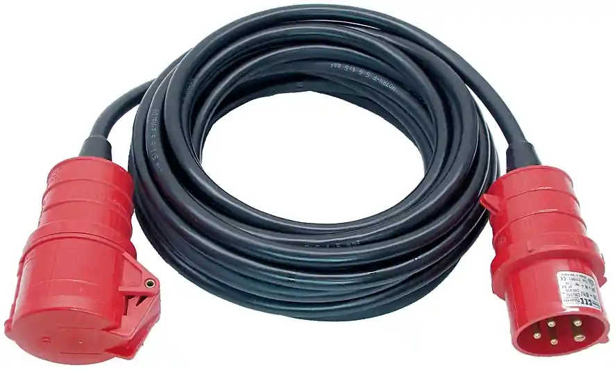 Brennenstuhl 1167970 Câble d‘extension CEE IP44 10m noir H07RN-F 5G4,0 5-pole 32A