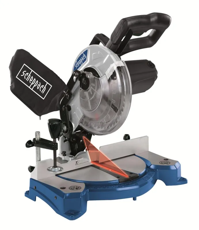 Scheppach 3901105915 HM80L 210 mm table, tronçonneuse et scie à onglet
