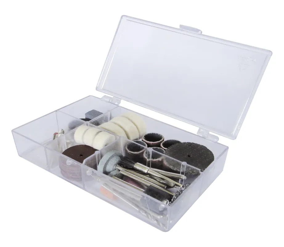 Scheppach 3901402701 Scheppach Set d‘outils 64 pièces - boîte en plastique