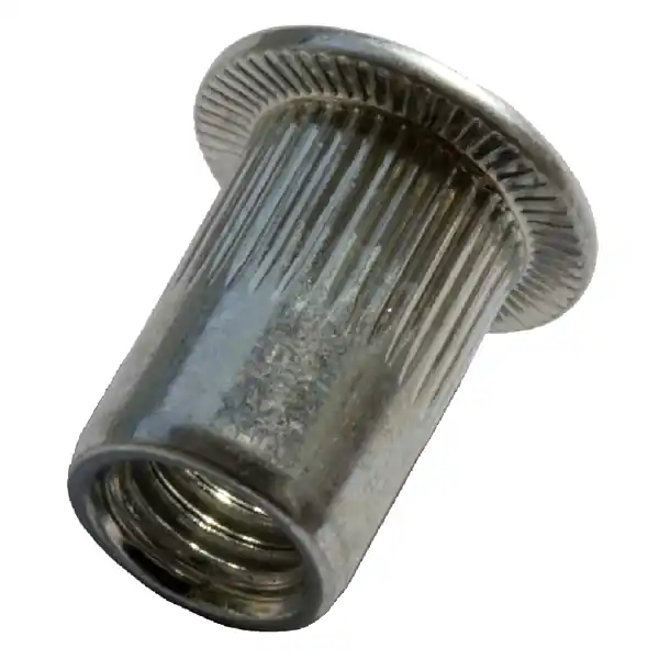 Pull-Link 02ST01F04012 Ecrou pour rivet aveugle Acier CK moleté M4 0,5-3,0 150 pièces