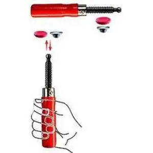 Bessey Accessoires 3101390 Poignée en bois avec plaque de pression en acier de qualité et couvercle en plastique pour l‘utilisation de l‘appareil GZ30-GZ125