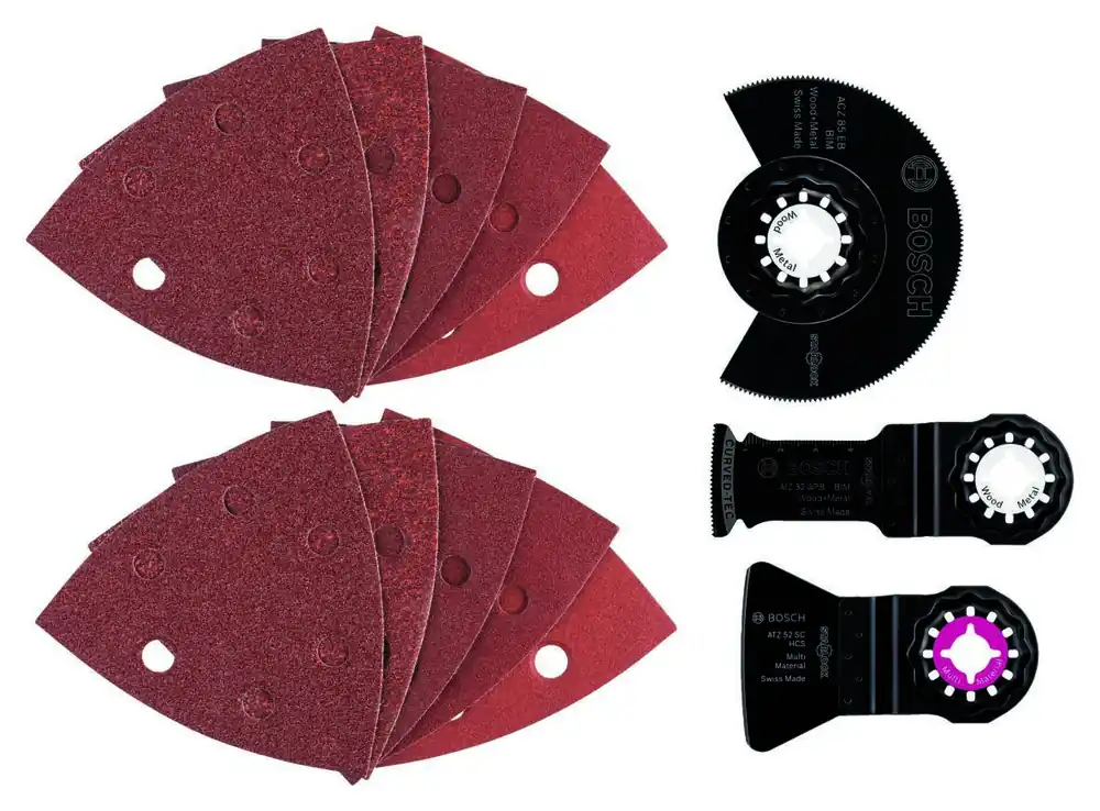 Bosch Bleu Accessoires 2608661694 Set universel Starlock 13 pièces