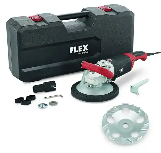 Flex-tools 418870 LD 24-6 180, Kit Thermo-Jet Ponceuse à béton 180 mm