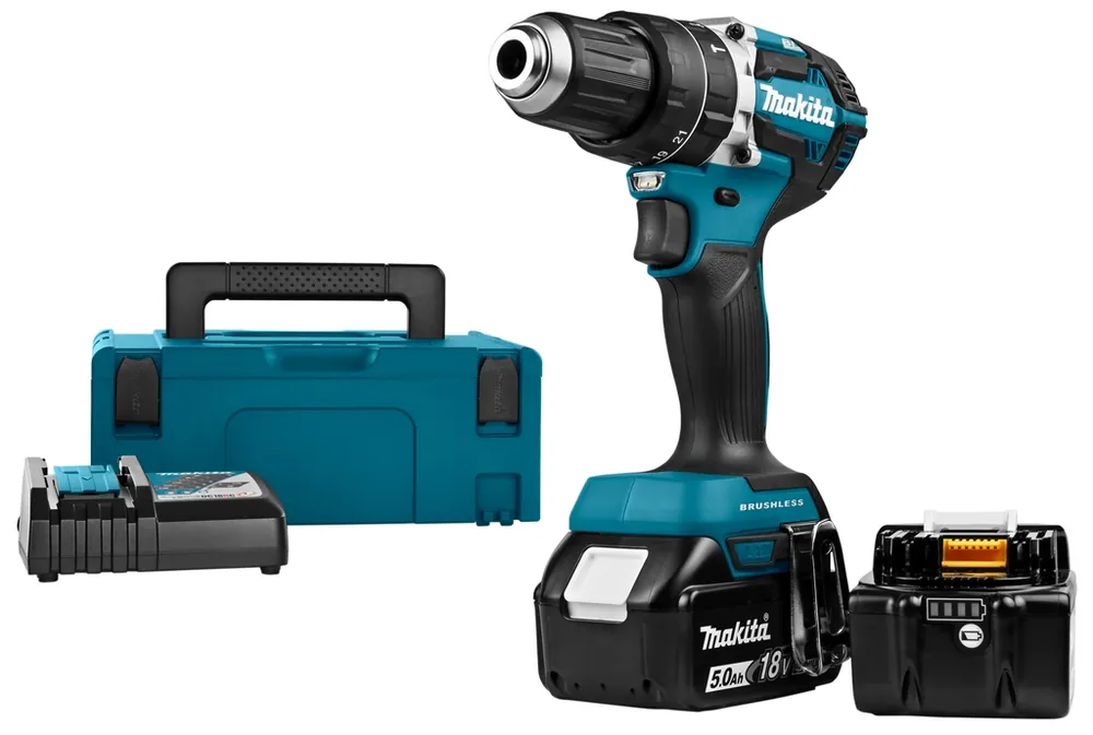 Makita DHP484RTJ Perceuse visseuse à percussion 18V