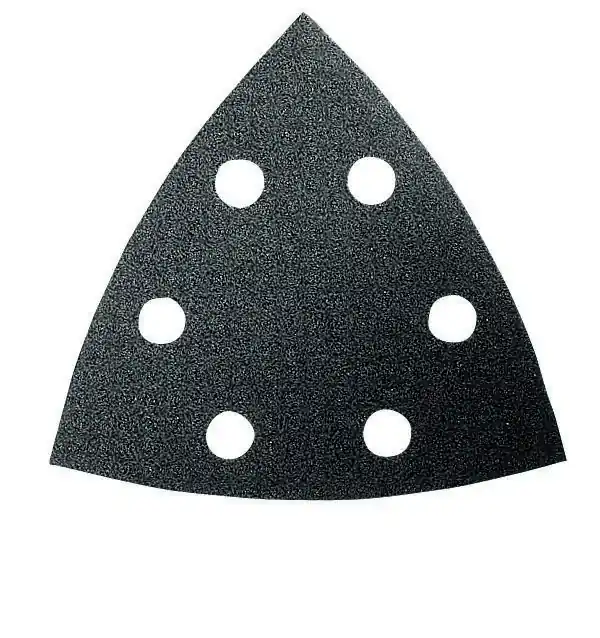 Bosch Bleu Accessoires 2608605200 Disque abrasif idéal pour les revêtements et composites 93x93 mm 6 trous P1200 5 pièces