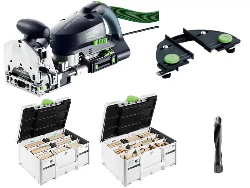 Festool CRAZYDEAL044 574320 DF700 EQ-Plus Fraiseuse Domino XL Ensemble d‘occasion