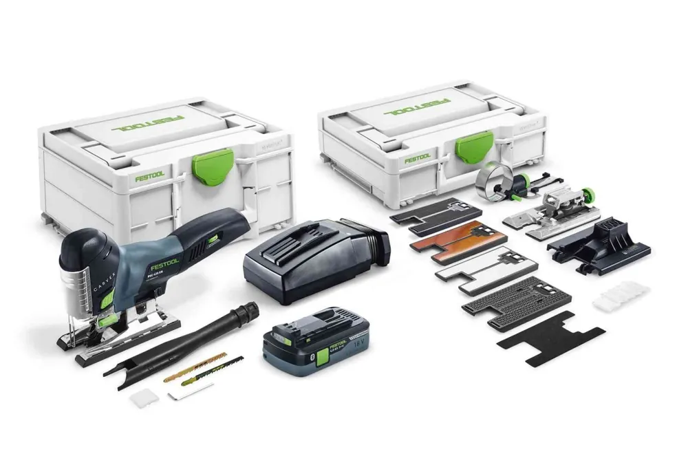 Festool 576523 Scie sauteuse sans fil PSC 420 HPC 4,0 EBI-Set CARVEX