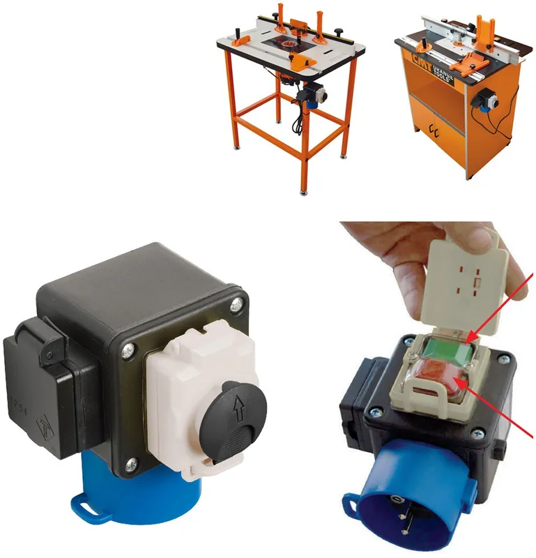 CMT 999.100.11 Interrupter de sécurité électrique pour table de coupe CMT
