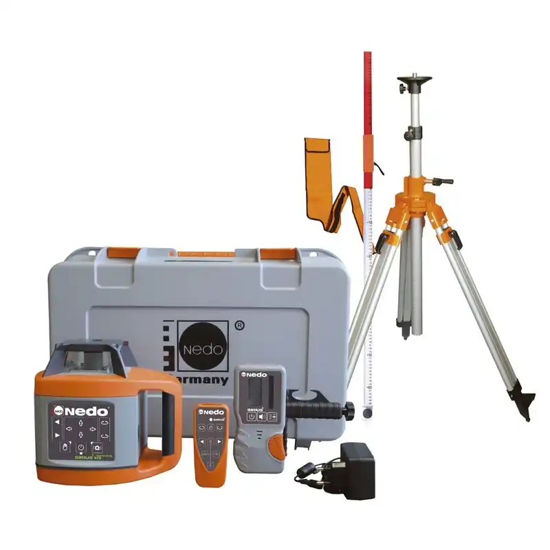 Nedo 471951 SIRIUS 1 HV Set vert Laser de finition de surface horizontal/vertical