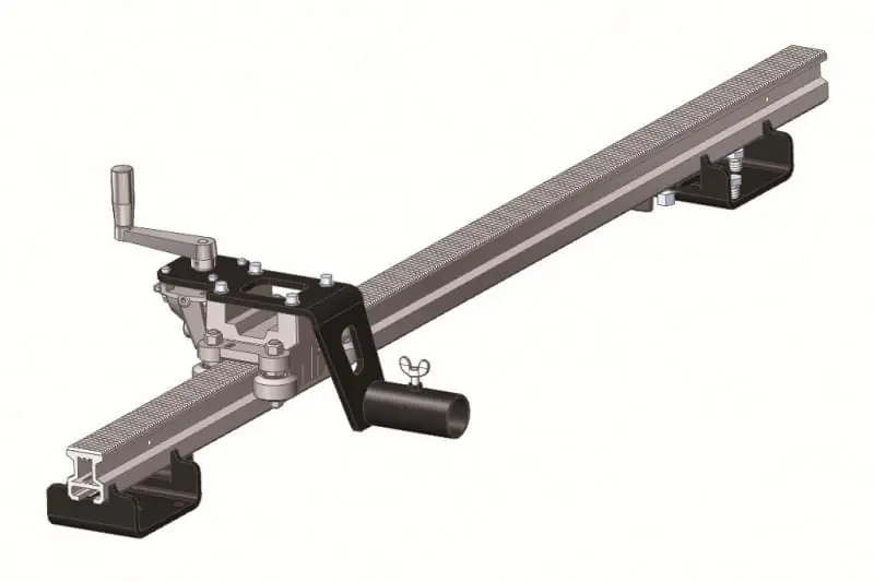 Eibenstock 12.105.10 Rail de guidage ETR 350 jeu de 2, total 2 m