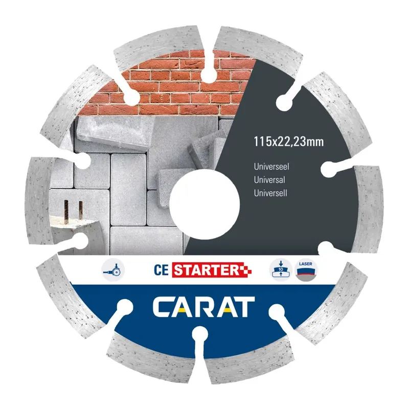 Carat CES1153000 Démarreur universel CE 115 x 22,23