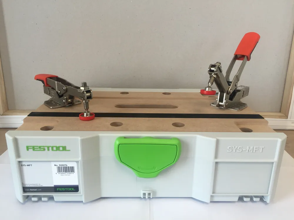 Toolnation SYS-MFT/STC SYS-MFT Systainer d‘établi mobile, y compris 2 tendeurs de table