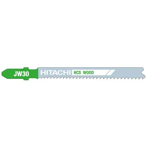 HIKOKI Accessoires 750042 JW30 lame de scie sauteuse pour bois 91,5/65,0 x 7,5 x 1,0 mm 5 pièces
