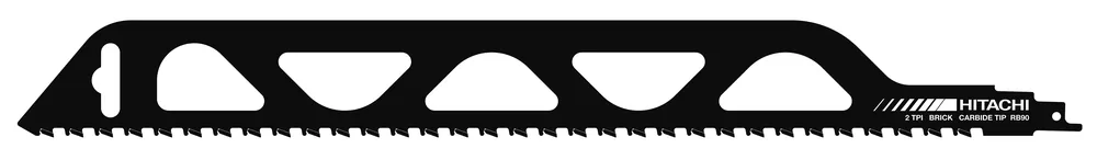 HIKOKI Accessoires 752042 Lame de scie alternative RB90 pour bois 457,0/432,2 x 50,0 x 1,5 mm 1 pièce