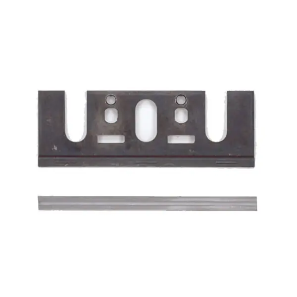 HIKOKI Accessoires 750472 Jeu de 2 plaques d‘adaptation avec 2 lames HM réversibles 82 mm