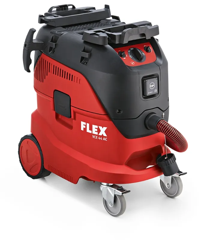Flex-tools 444170 VCE44M AC Aspirateur de sécurité avec nettoyage automatique du filtre, 42 L, classe M