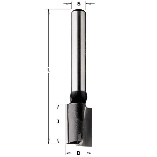 CMT 174.320.11 Fraise à rainurer droite 32mm, tige 8mm