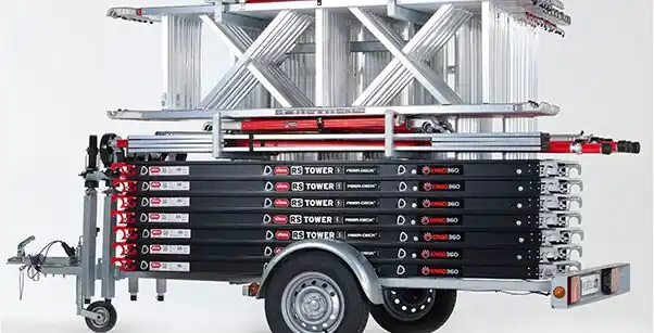 Altrex 520008 Remorque d‘échafaudage 185/245 (hors échafaudage)